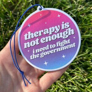FIGHT THE GOVERNMENT CAR AIR FRESHENER